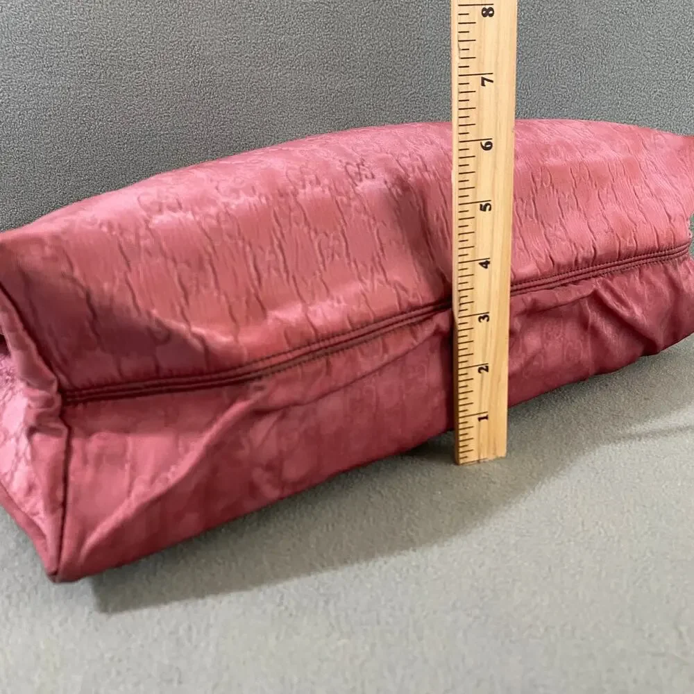 GUCCI Light Red Nylon‎ Embossed Tote Bag Project Piece 355729 467891 Princy - Picture 14 of 16